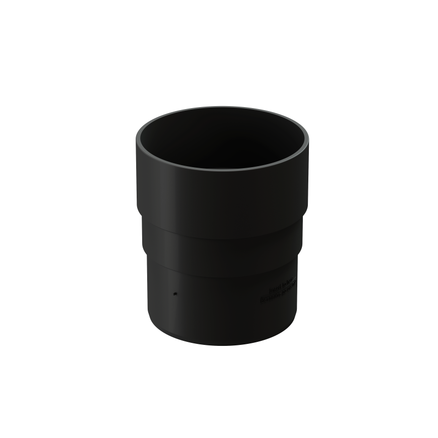 Соединительная муфта для водостока Docke Premium, Карбон купить в Омске