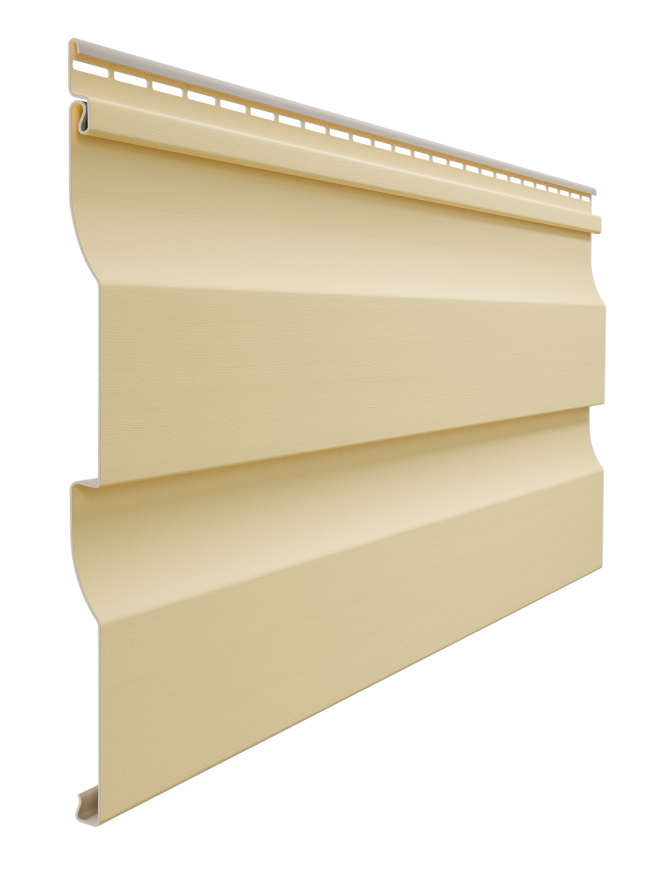 Виниловый сайдинг Docke, Корабельный брус D4.5D, Банан купить в Омске