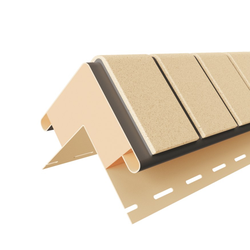 Термоугол Доломит «Кирпич» 20мм, Светло-желтый купить в Омске