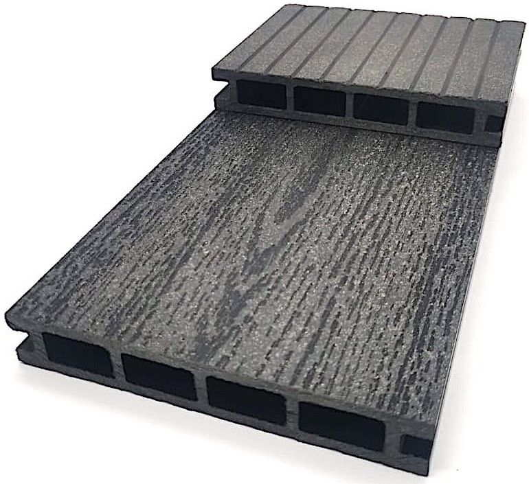 Террасная доска NanoWood «Эко Классик» Антрацит купить в Омске