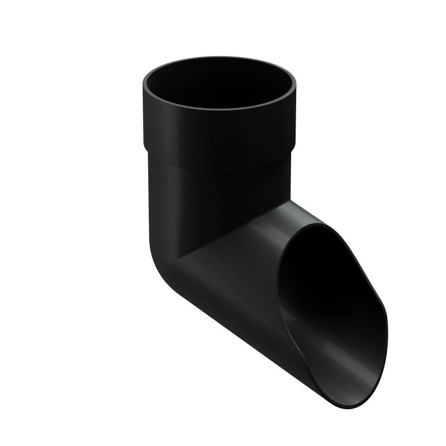 Наконечник для водосточной трубы Docke Premium, Карбон купить в Омске