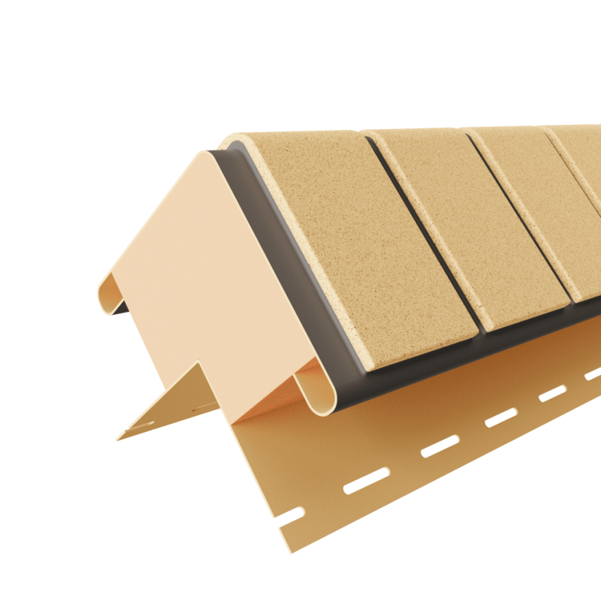 Термоугол Доломит «Кирпич» 40мм, Желтый купить в Омске