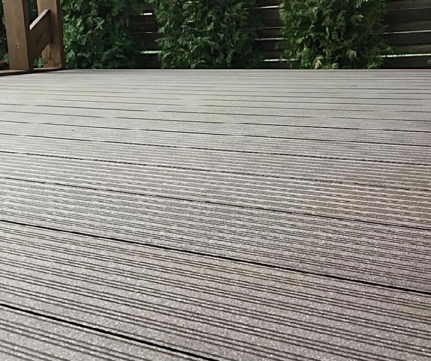 Террасная доска Faynag Premium VELVET-ZEBRA из ДПК в цвете Слоновая кость. купить в Омске