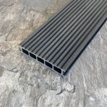 Террасная доска ДПК Latitudo, Euro, Антрацит