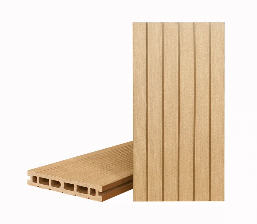 Террасная доска ДПК Terrapol Классик (Пустотелая с пазом) Дуб Севилья купить в Омске