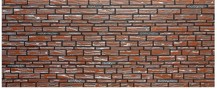 Фасадная панель Zodiac Кирпич мелкозернистый АК8-08А купить в Омске