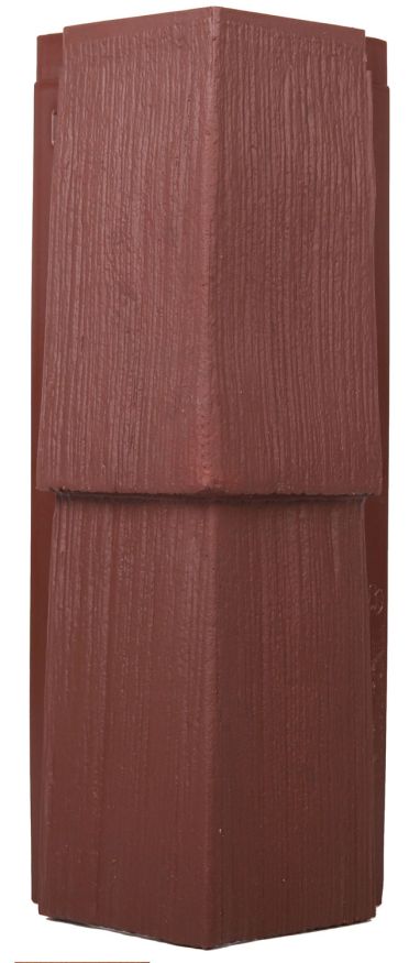 Угол T-Сайдинг, Щепа Пихта ЭКО-1 Браун купить в Омске