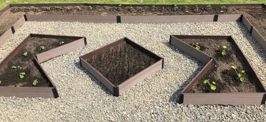 Доска для грядок NauticPrime из ДПК, серого цвета, размеры 225х30х2950 мм купить в Омске