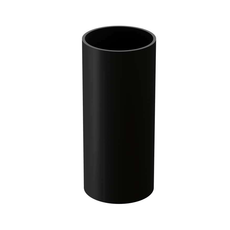 Водосточная труба 3 м, Docke Premium, Карбон купить в Омске