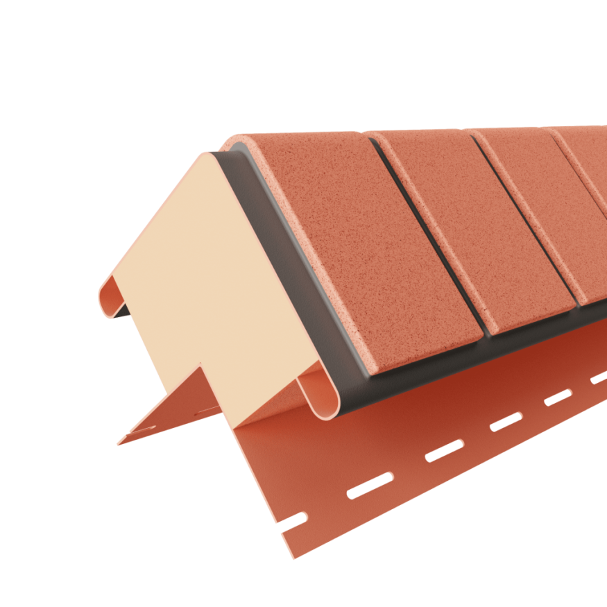 Термоугол Доломит «Кирпич» 40 мм, Красный купить в Омске