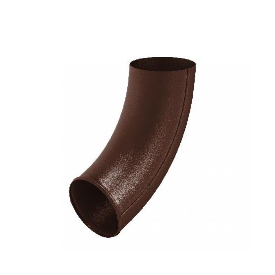 Сливное колено Aquasystem, RAL 8017, коричневое матовое 125/90 купить в Омске