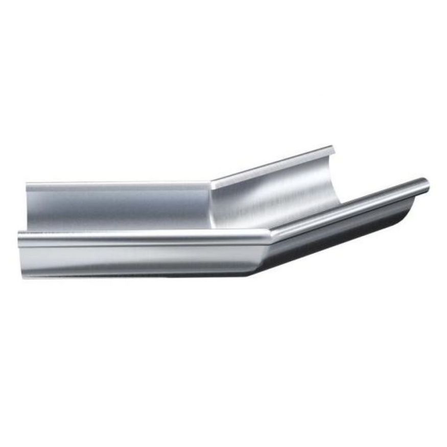 Наружный угол желоба 135° Aquasystem, оцинкованный 125/90 купить в Омске