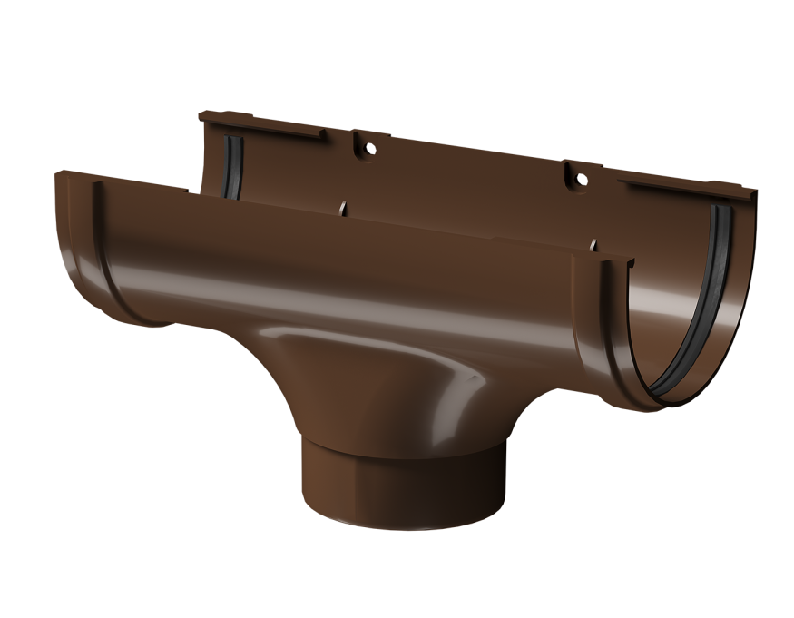 Водосточная воронка Docke Premium, цвет Каштан купить в Омске