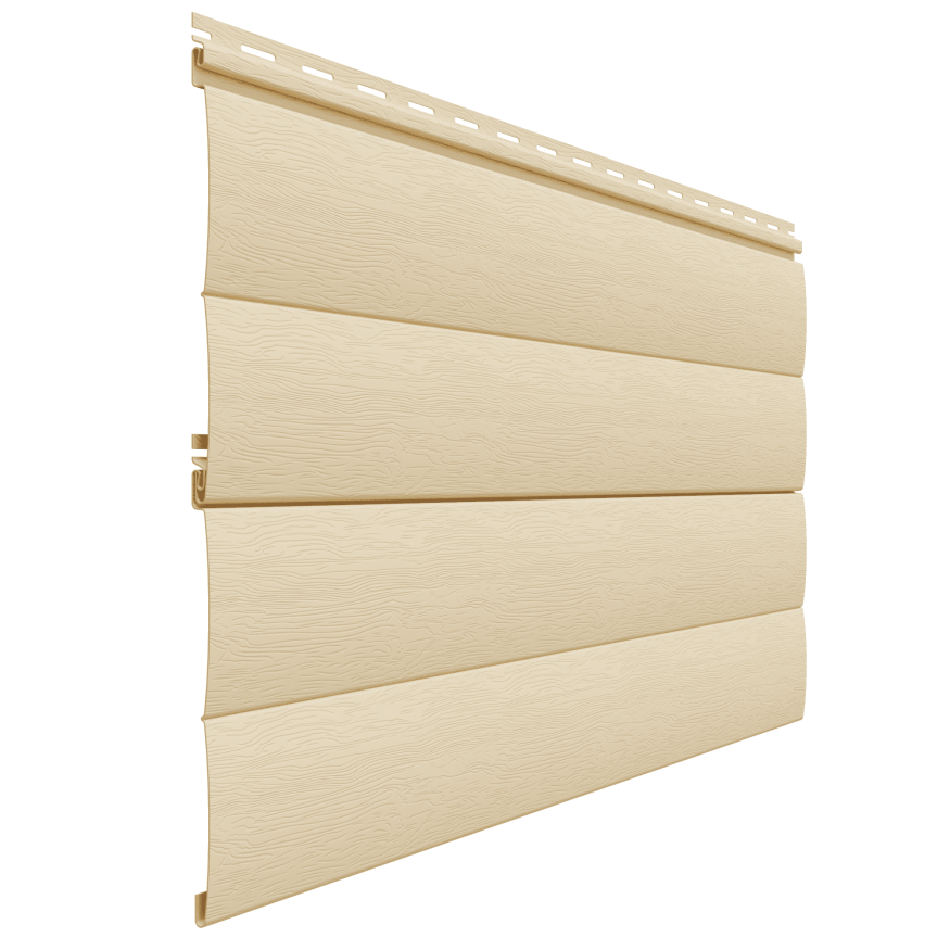 Виниловый сайдинг Доломит, Блок-Хаус, Шампань купить в Омске