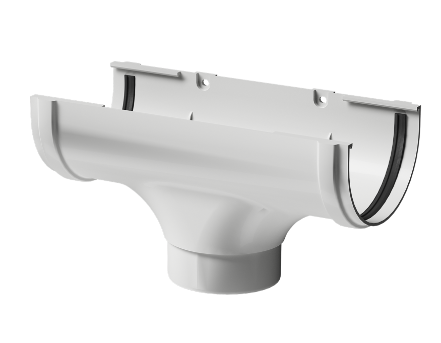 Водосточная воронка Docke Premium, цвет Пломбир купить в Омске