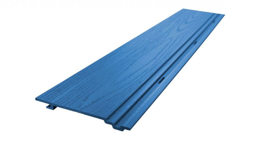 Фасадная панель из ДПК MultiDeck Chalet в цвете Лазурь купить в Омске