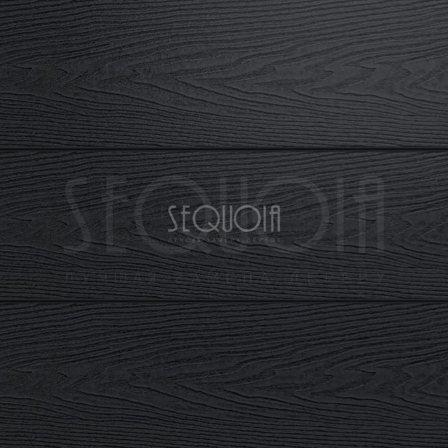 Доска террасная ДПК 3D SEQUOIA Evolution WOOD BLACK купить в Омске