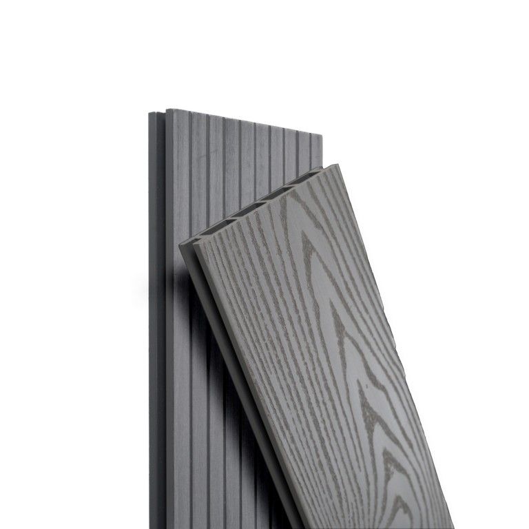 Террасная доска Ecodecking Топ макси Серый купить в Омске