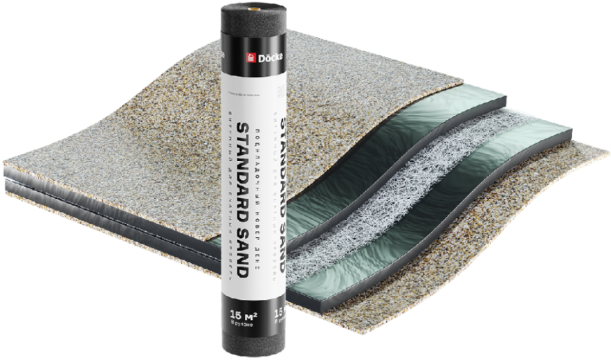 Подкладочный ковер Docke Standard Sand, 15 м купить в Омске