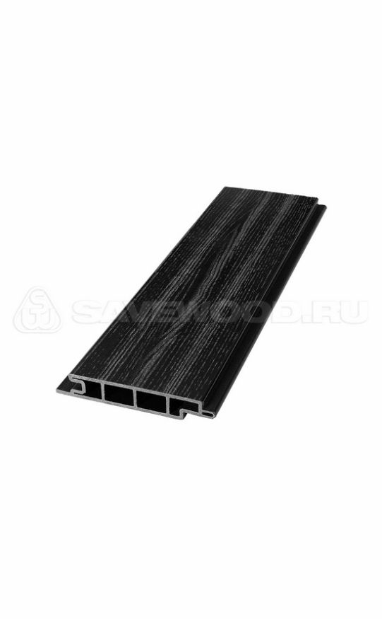 Террасная доска ДПК SaveWood, SW Padus (R), Черный купить в Омске