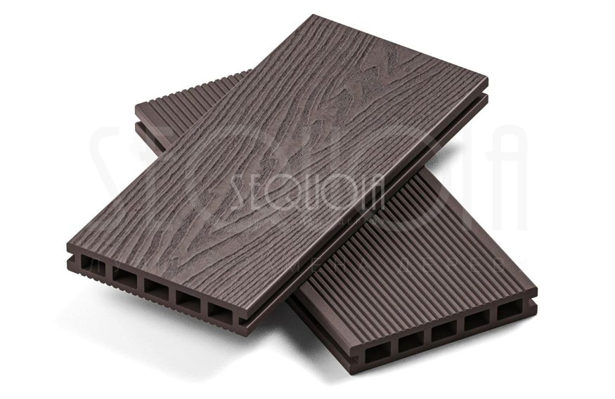Доска террасная ДПК 3D SEQUOIA Evolution BROWN купить в Омске