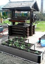 Доска для грядок NauticPrime из ДПК, серого цвета, размеры 300х30х2950 мм