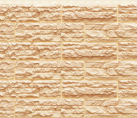 Фасадная панель Доломит, Скалистый риф Люкс, Карамель купить в Омске