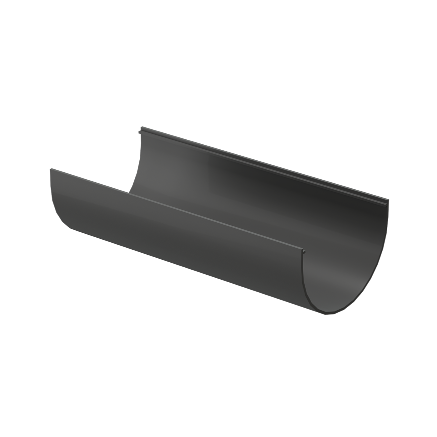 Водосточный желоб 3 м, Docke Premium, Цвет графит купить в Омске