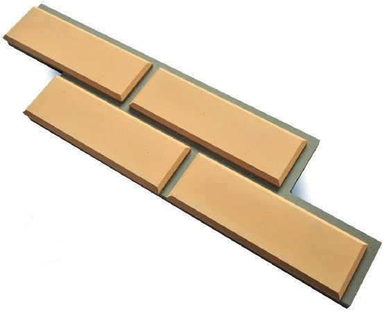 Фасадная плитка Кирисс Фасад Гладкий кирпич с фаской и расшивкой шва купить в Омске