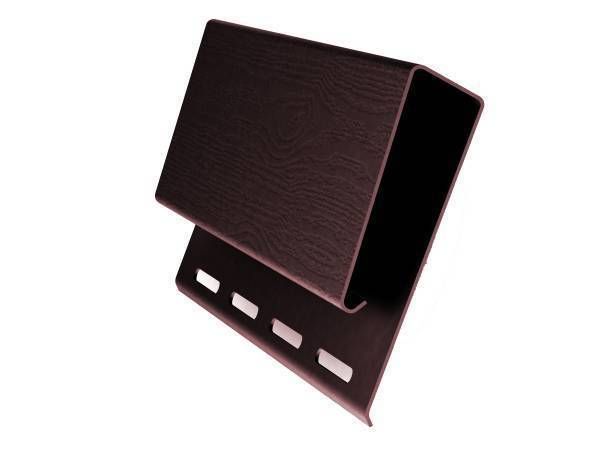 Наличник J-профиль широкий Grand Line Тёмный дуб купить в Омске