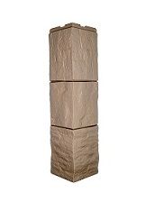 Угол внешний Фасадный Дачный Туф 3D Бежевый купить в Омске