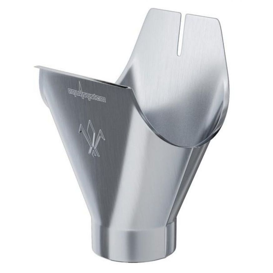 Воронка для желоба Aquasystem, оцинкованная, 150/100 мм купить в Омске