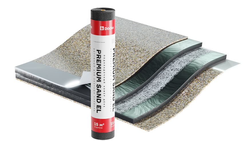 Подкладочный ковер Docke Premium Sand EL, 15 м купить в Омске