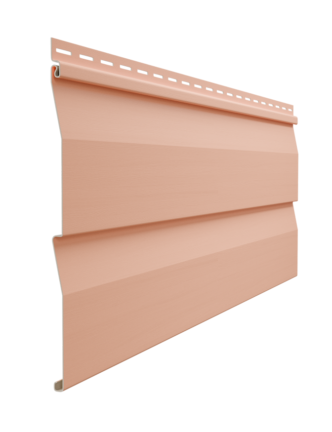 Виниловый сайдинг Docke, Корабельный брус D4.5DL STANDARD, Персик купить в Омске