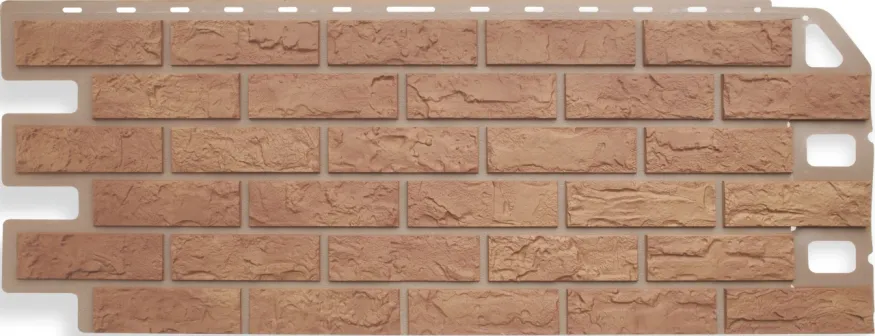 Фасадная панель Альта-профиль Кирпич Бежевый купить в Омске