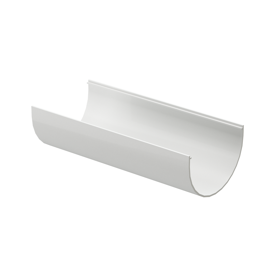 Водосточный желоб 3 м Docke Premium, Пломбир купить в Омске