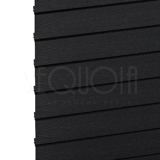 Доска фасадная ДПК 3D SEQUOIA Evolution WOOD BLACK  купить в Омске