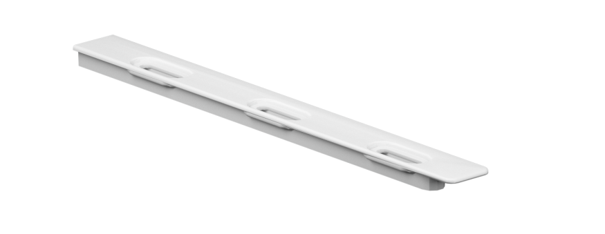 Фасадный стартовый профиль к панелям Белый купить в Омске