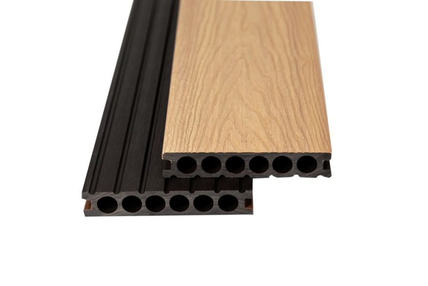 Террасная доска Ecodecking Скай коэкструзия Бук купить в Омске