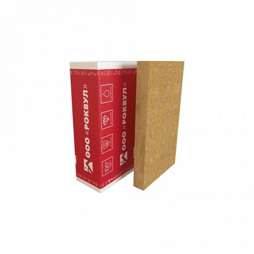 Утеплитель Rockwool ФАСАД БАТТС Д Оптима 150х600х1200/2шт/1.44м2/0.216м3 (32упак/палл) Rockwool купить в Омске
