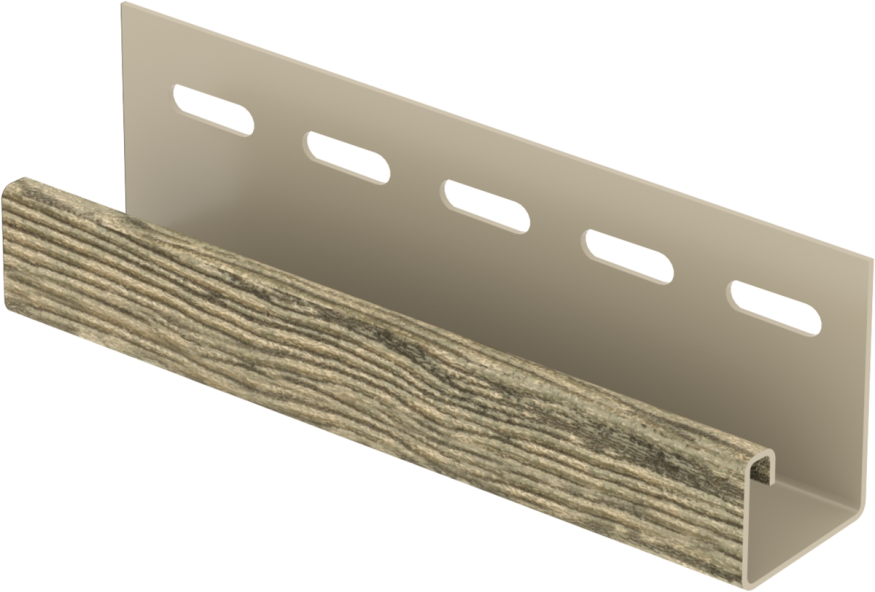 J-планка Ю-Пласт, Hokla S-Lock Щепа, Натуральный орех купить в Омске