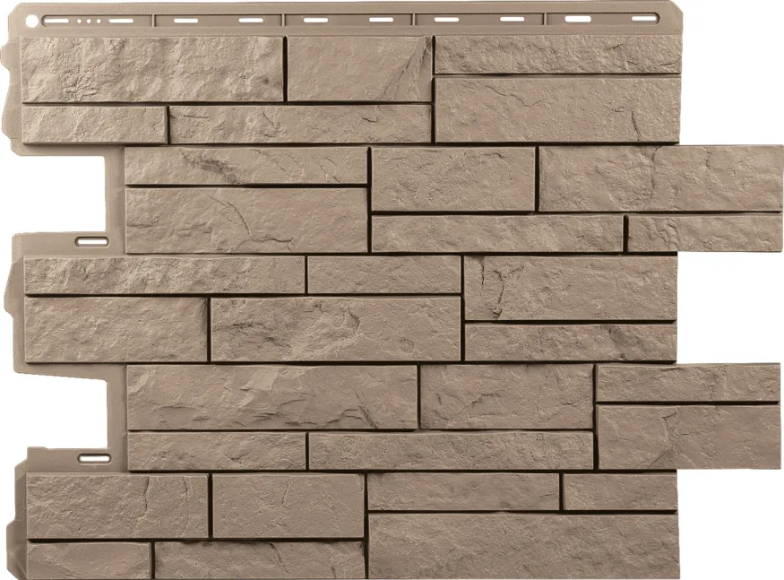 Фасадная панель Альта-Профиль, Шотландия ЭКО Бежевый купить в Омске