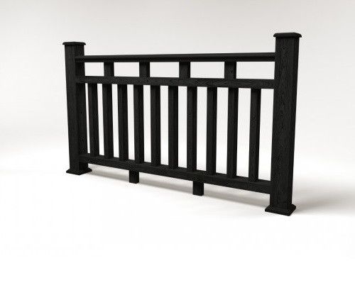 Ограждение из древесно-полимерного композита FG8 кварц купить в Омске