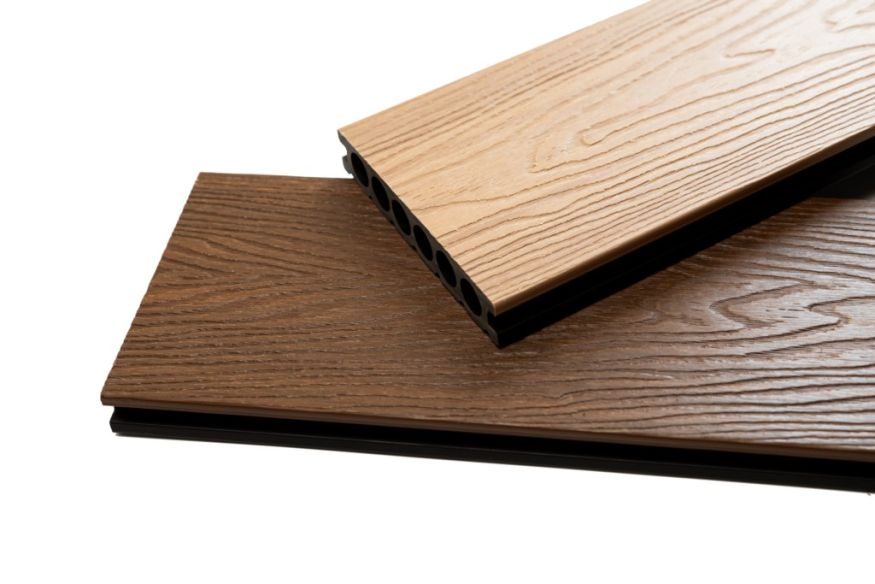 Террасная доска Ecodecking Скай коэкструзия Тик купить в Омске