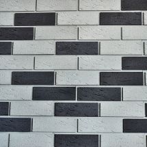 Фасадная плитка Кирисс, Клинкерный кирпич триколор №9
