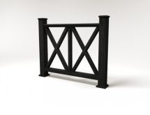 Ограждение из ДПК FG7 Кварцевое