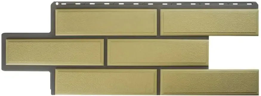 Фасадная панель Альта-Профиль Венецианский камень Песчаный купить в Омске