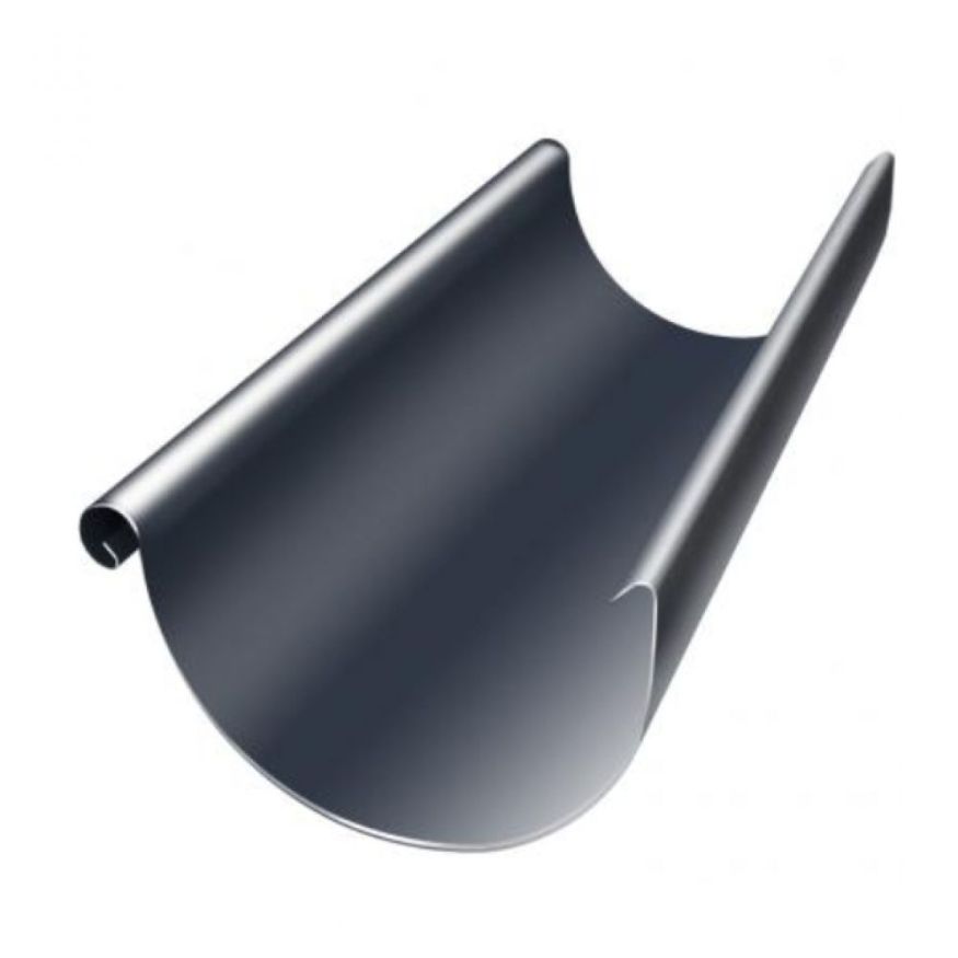 Водосточный желоб 3 метра, Grand Line, Серый (RAL 7024) купить в Омске