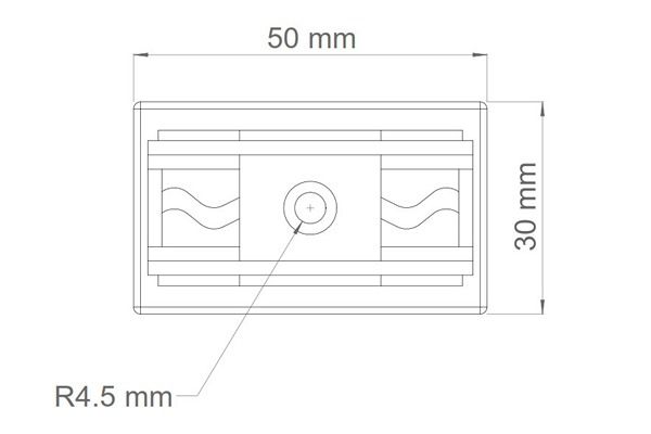 Кляммер для террасной доски пластиковый Savewood купить в Омске