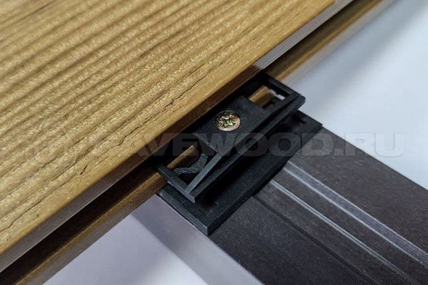 Кляммер для террасной доски пластиковый Savewood купить в Омске